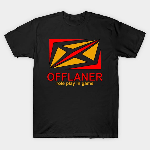 offlaner role paly in game T-Shirt by araharugra